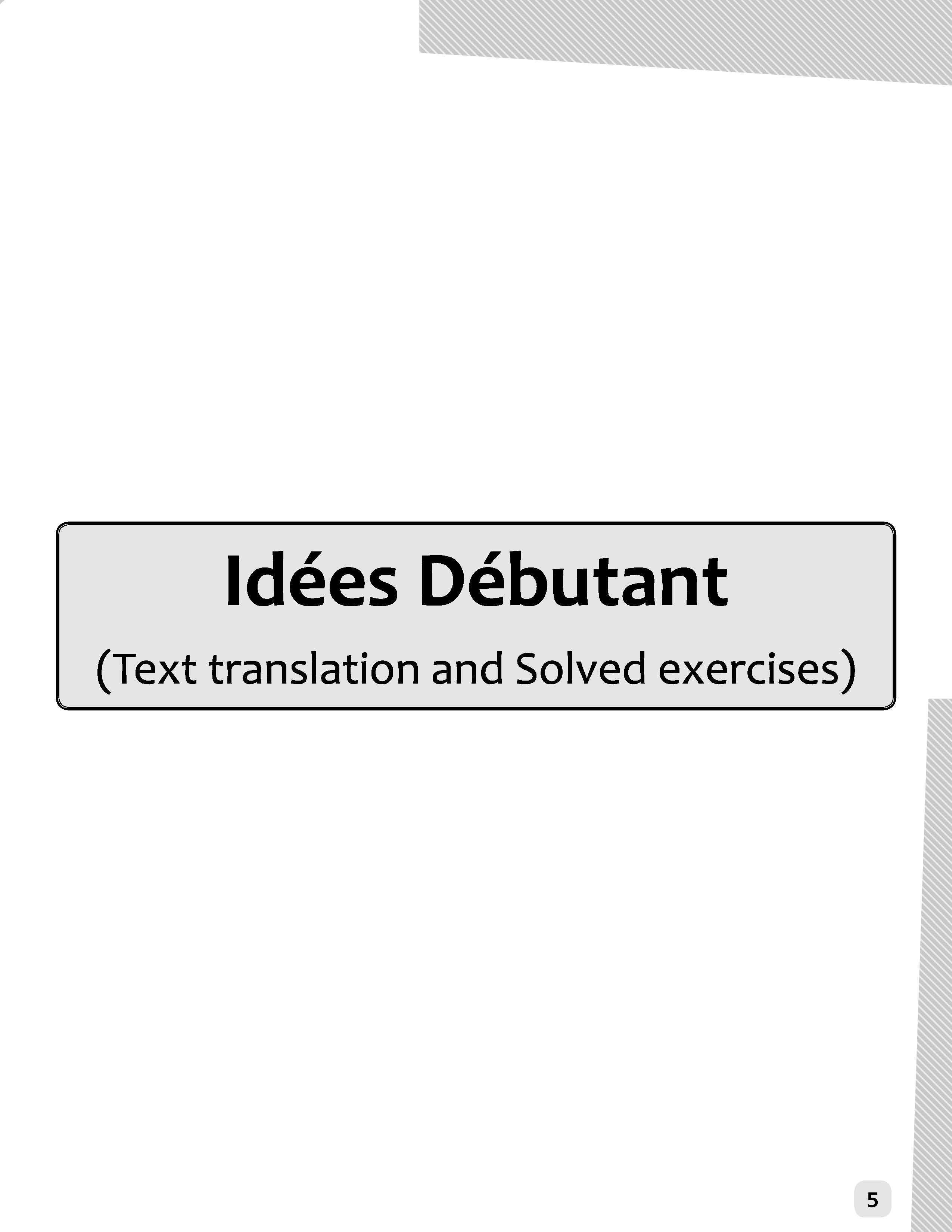 Idées Complete Study Material Debutant (For Beginners)
